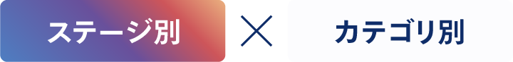 ステージ別×カテゴリ別